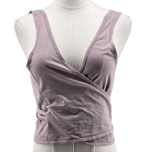 lululemon athletica Mauve Wrap Tank Top